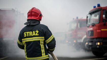 Fałszywy alarm w kamienicy na Młyńskiej w Głogowie mobilizuje strażaków