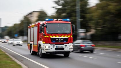 Pożar lasu pod Głogowem: Trzy zastępy i samolot w akcji gaśniczej