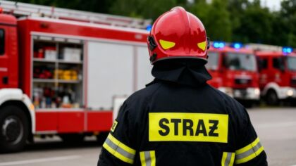 Mariusz Horbulewicz zdobywa medal dla Dolnego Śląska na krajowych zawodach strzeleckich pożarnictwa