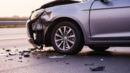 Wypadek w Kurowie Małym: poszkodowani w gęstej mgle
