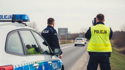 Kierowcy na celowniku: Policja łapie piratów drogowych na DW 329!