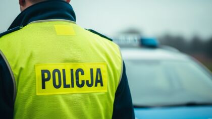 Kobieta z zakazem wjazdu i na podwójnym gazie zatrzymana przez policję.