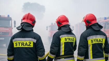 Wrocławski moduł GFFF debiutuje w gaszeniu pożaru lasu w Lubelskiem