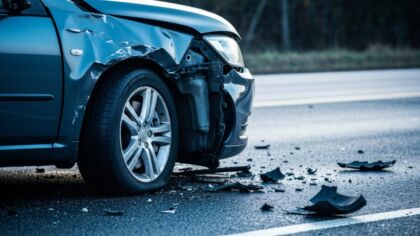 Wypadek na Moście Tolerancji w Głogowie: pięć osób rannych w nocnej kolizji