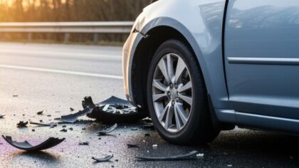 Wypadek na S3: Zderzenie ciężarówki z osobówką między Polkowicami a Głogowem